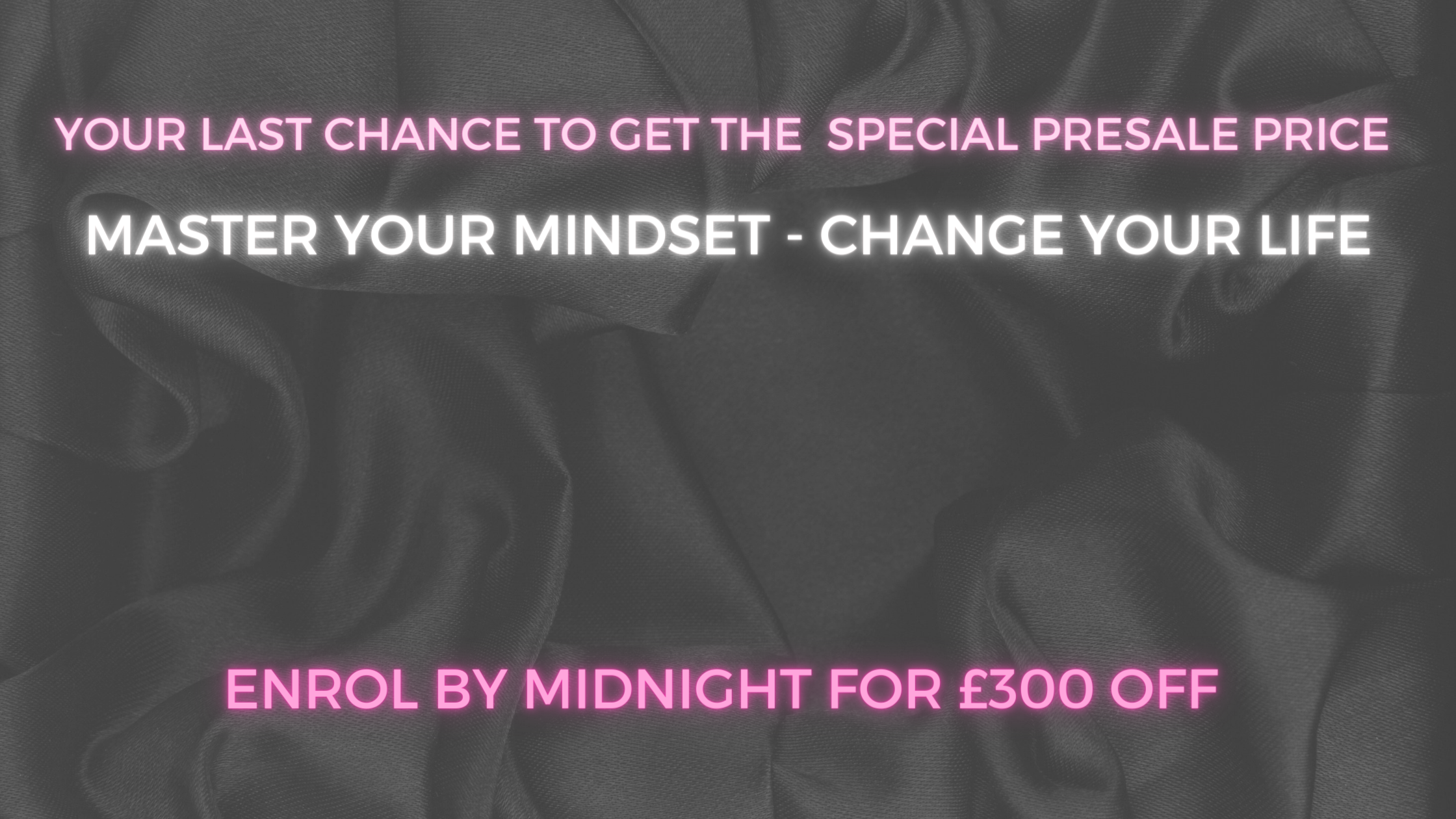 You are currently viewing Last Chance To Join At The Special Price