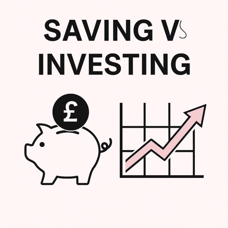 Read more about the article Saving vs Investing: What’s the Difference?